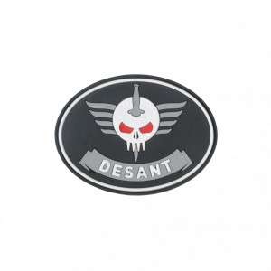 Патч ПВХ professional "Desant" / Черный / арт. 19426000 [STICH PROFI]
